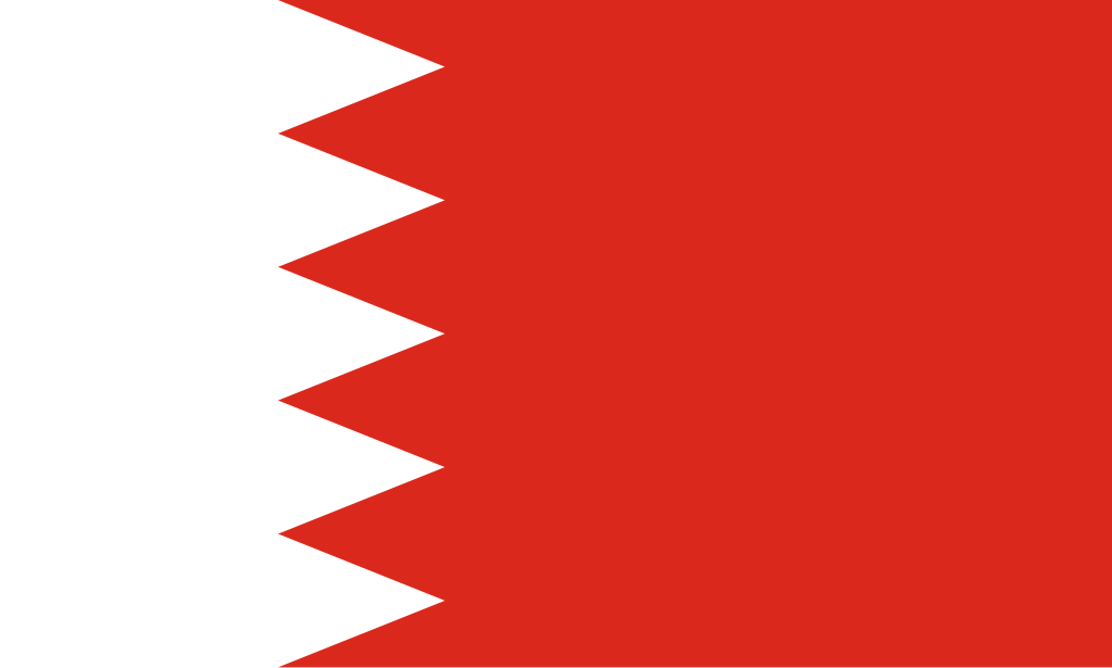 Flagge von Bahrain
