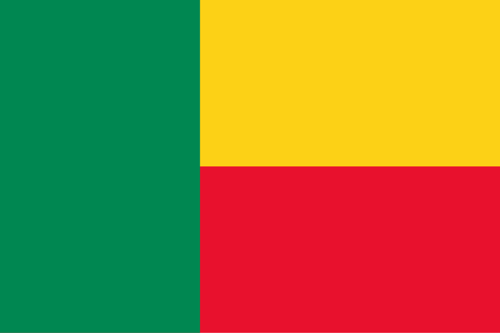 Flagge von Benin