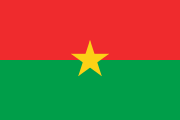 Flagge von Burkina Faso