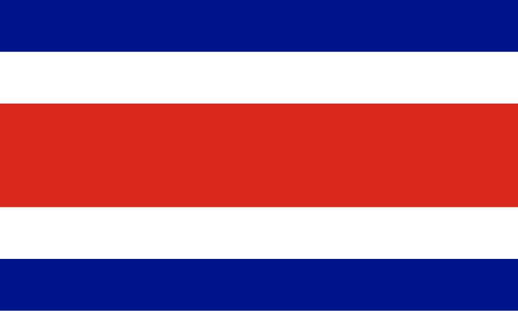 Flagge von Costa Rica