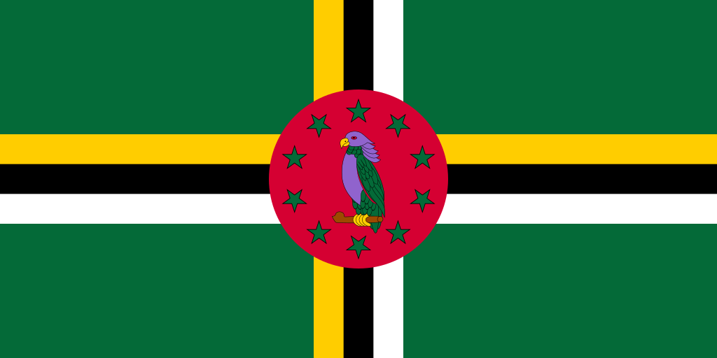 Flagge von Dominica