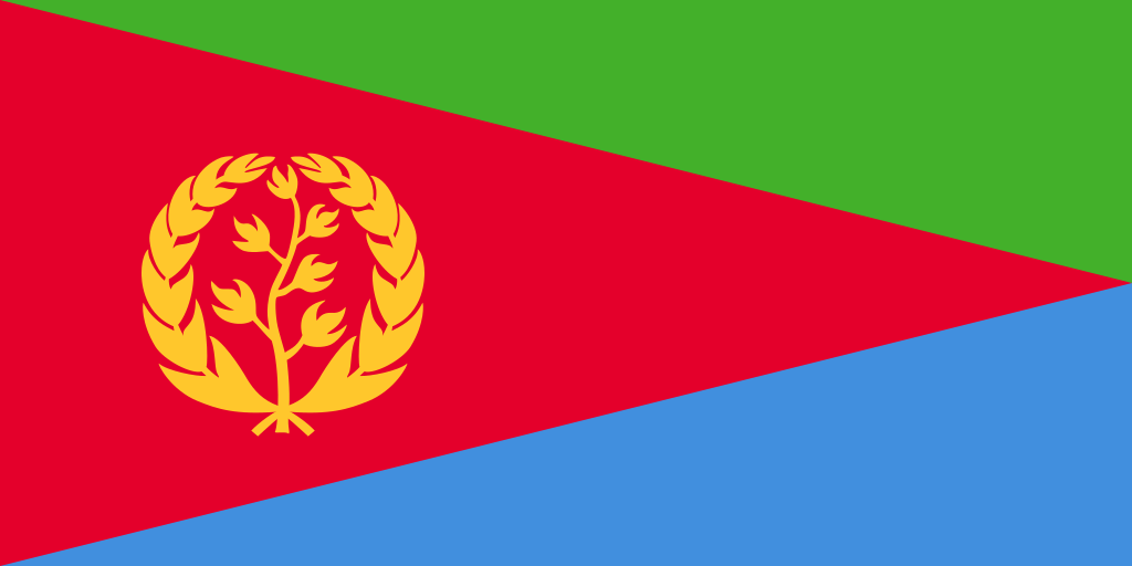 Flagge von Eritrea