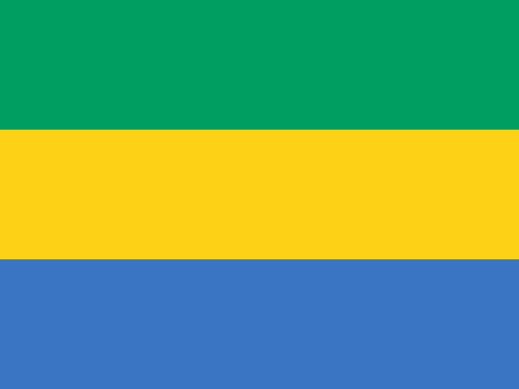 Flagge von Gabun