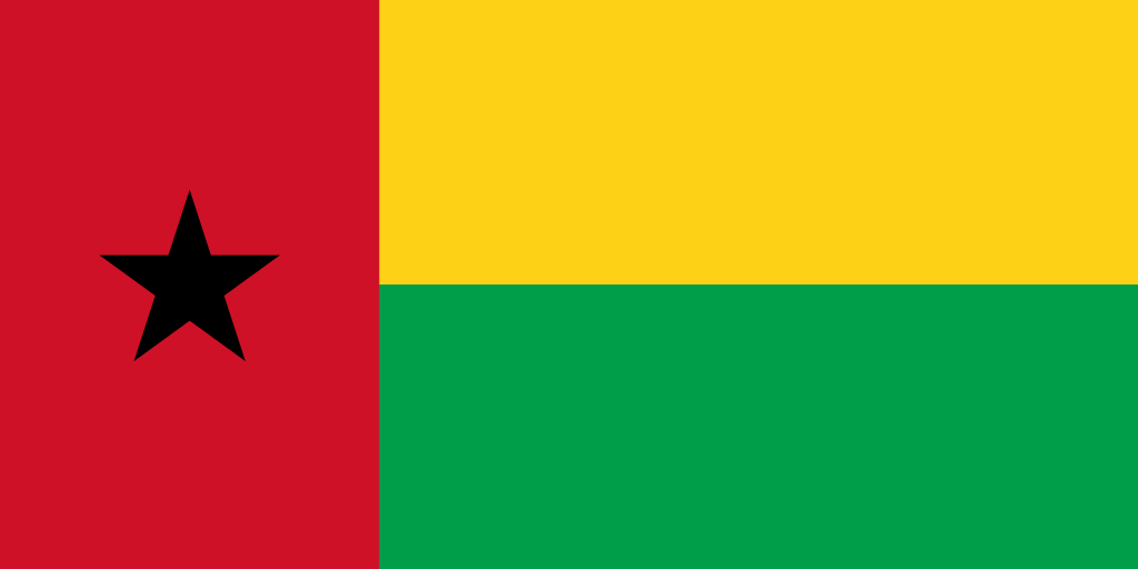 Flagge von Guinea Bissau