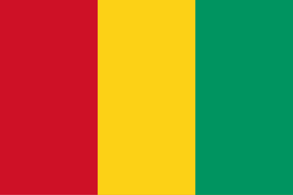Flagge von Guinea