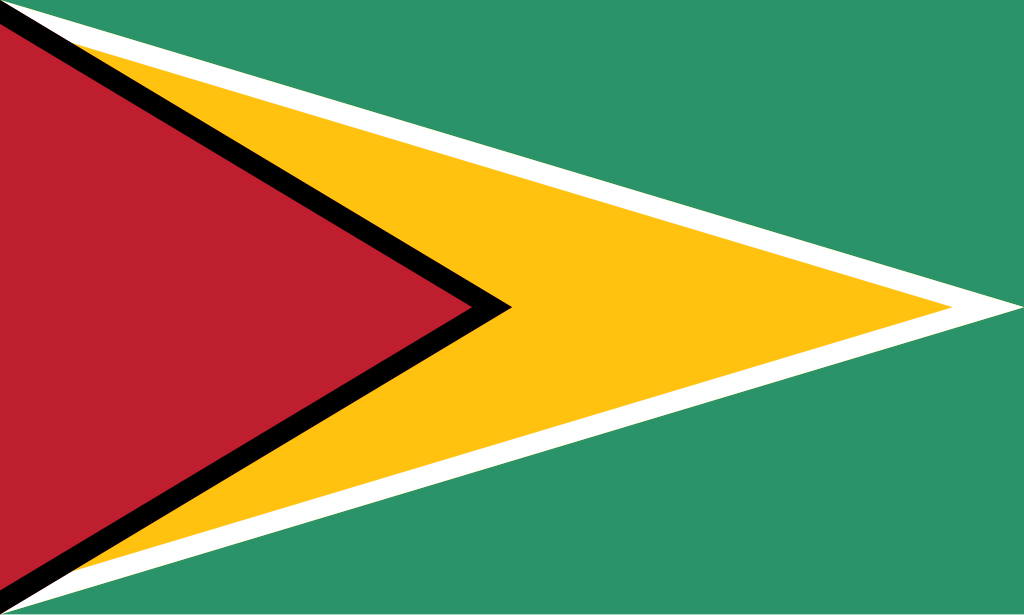 Flagge von Guyana