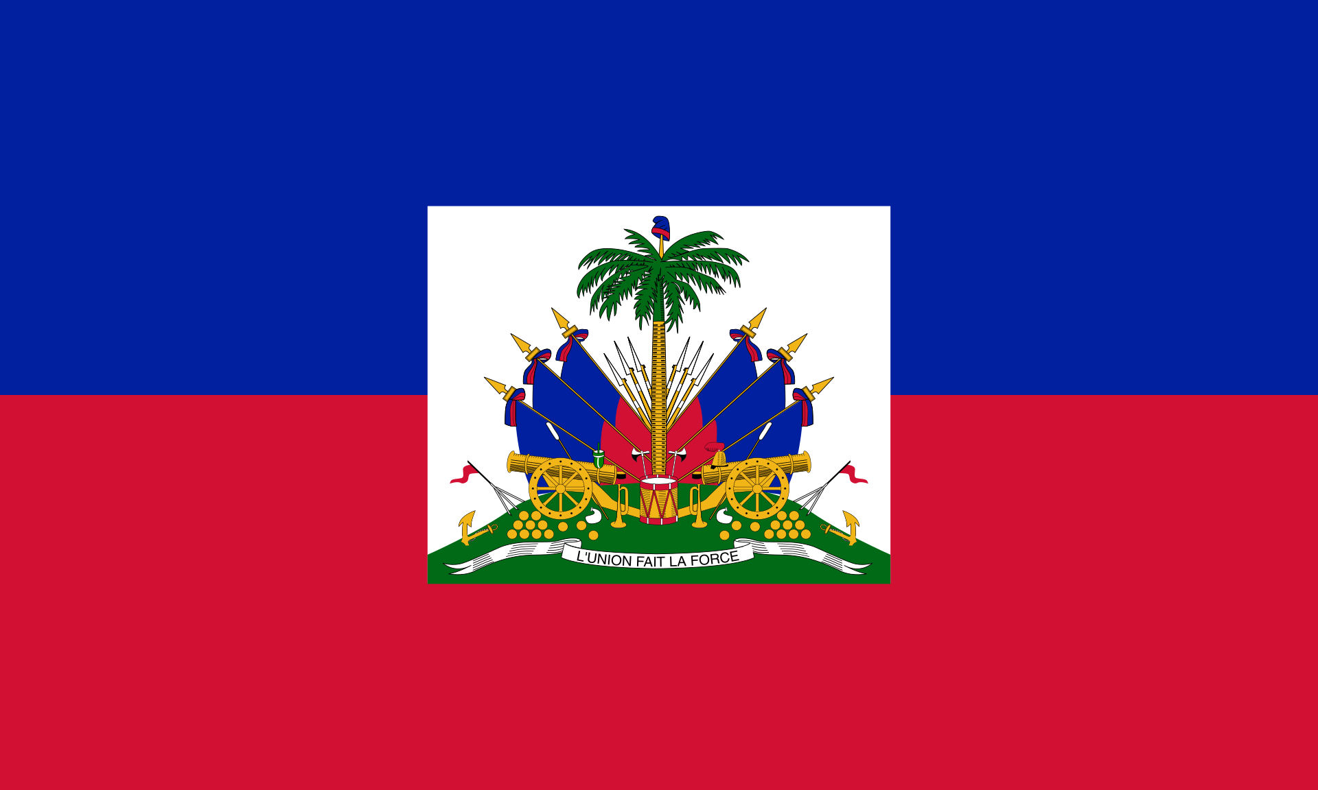Flagge von Haiti