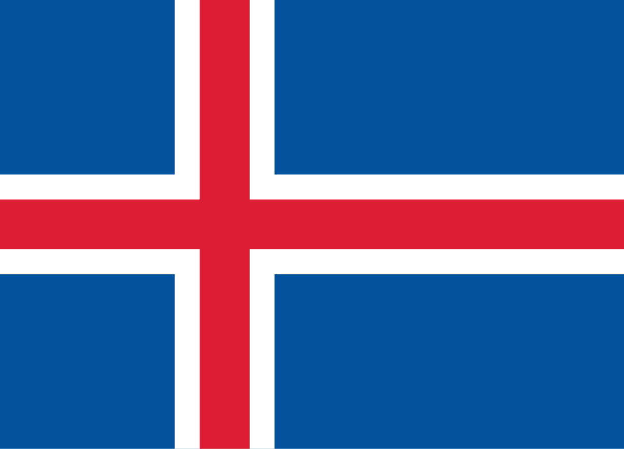 Flagge von Island