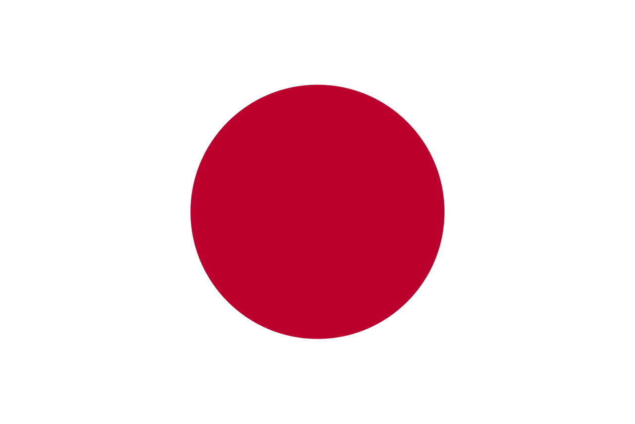 Flagge von Japan