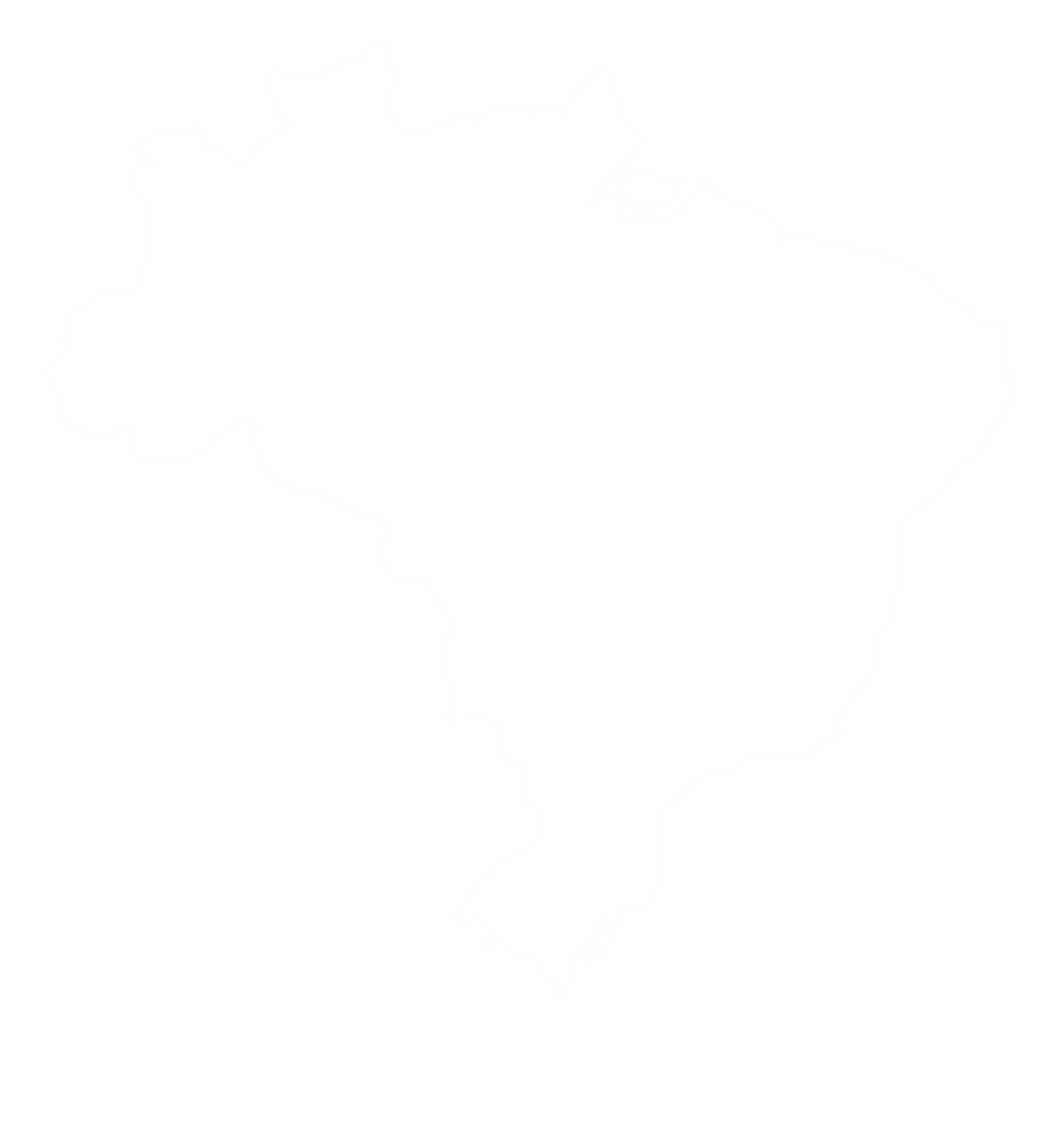 Umriss von Brasilien